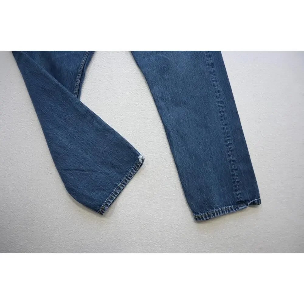 Levi's 505 Regular Fit Straight Rugged Denim‎ Jeans Mens Size 38 x 31 Tag(40x32)